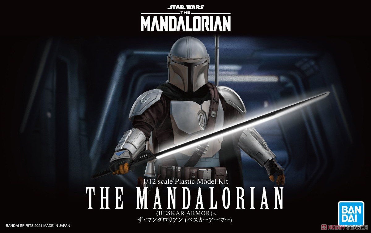Bandai 4573102617965 1/12 THE MANDALORIAN (BESKAR ARMOR)