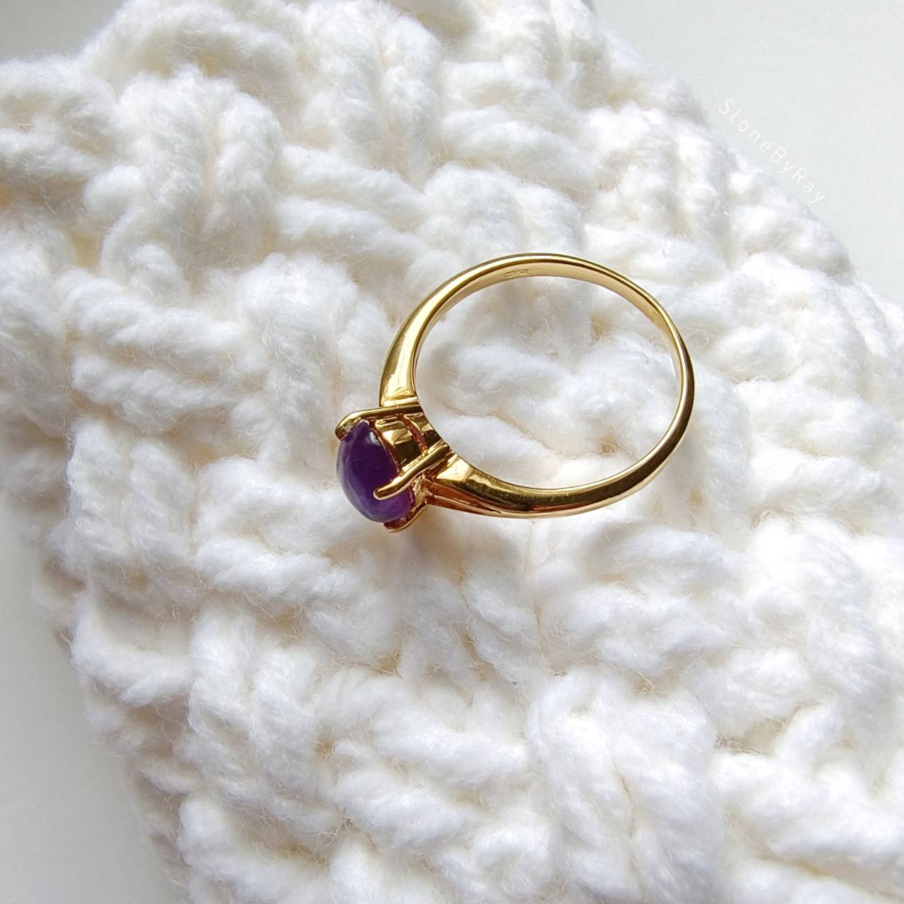 แหวนหินอเมทิสต์ Amethyst