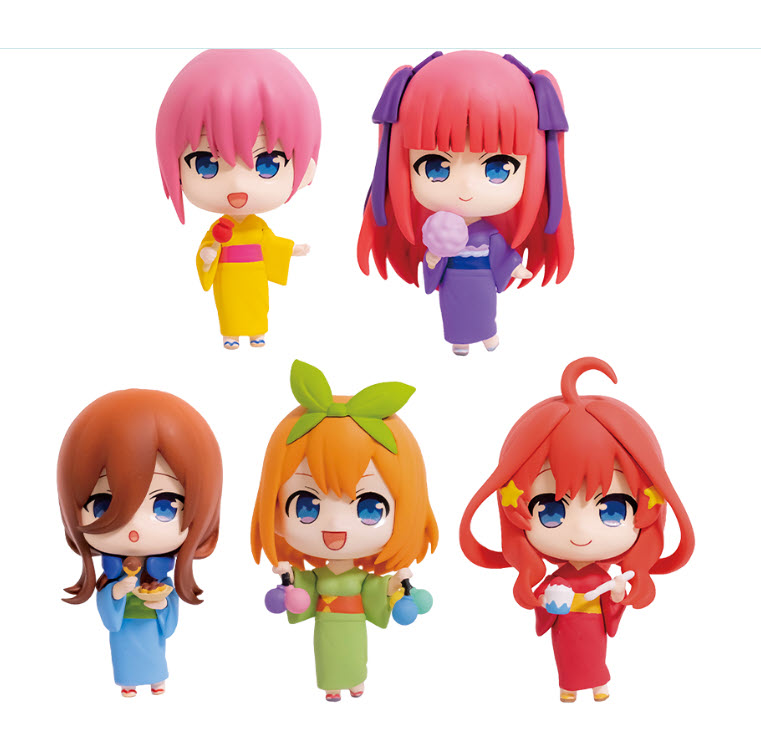 4571598608825 (set 5) The Quintessential Quintuplets collection figure RICH vol.2 ได้ครบ 5แบบ