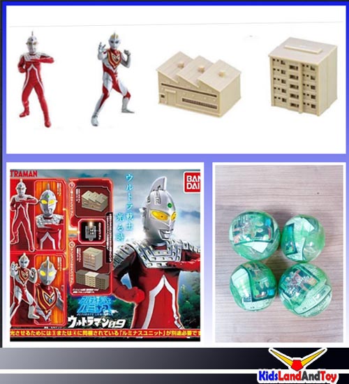 4549660346975 Ultimate Luminous Ultraman 09 set of 4 ได้ครบ 4 แบบ