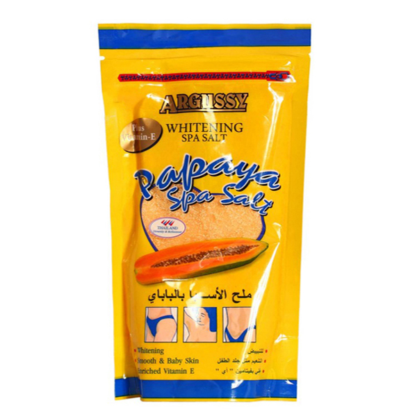 เกลือขัดผิว มะละกอ (Argussy Papaya Spa Salt) 300 กรัม