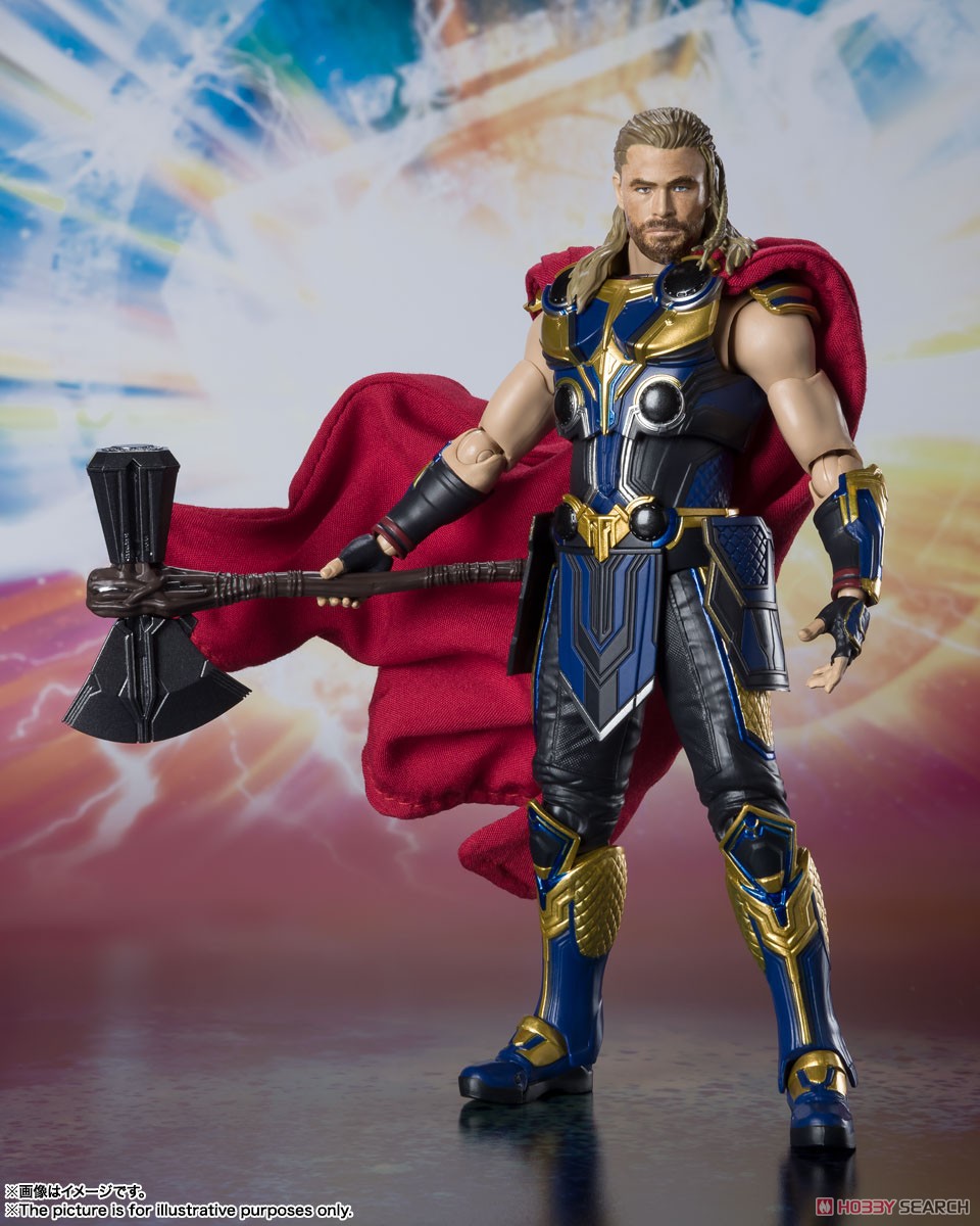 Bandai tamashii 4573102632920 s.h.figuarts thor :love and thunder