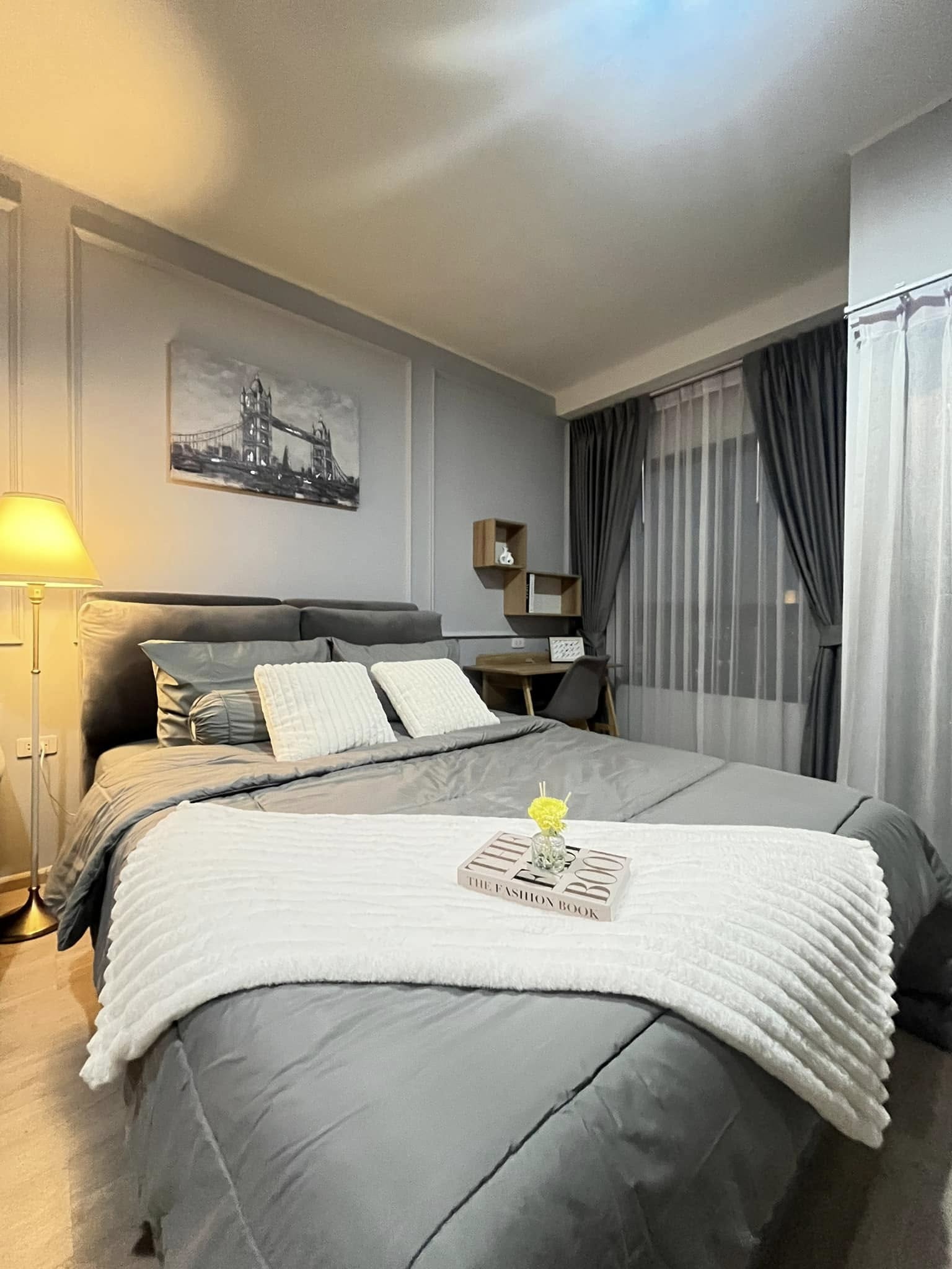 คอนโด IDEO New Rama 9 (ไอดีโอ นิว พระราม 9) High Rise โซนพื้นที่ ARL รามคำแหง ให้เช่าห้องแบบ Studio 1ห้องน้ำ 1ครัวแยก ขนาดห้อง 27 ตรม. ชั้น 10