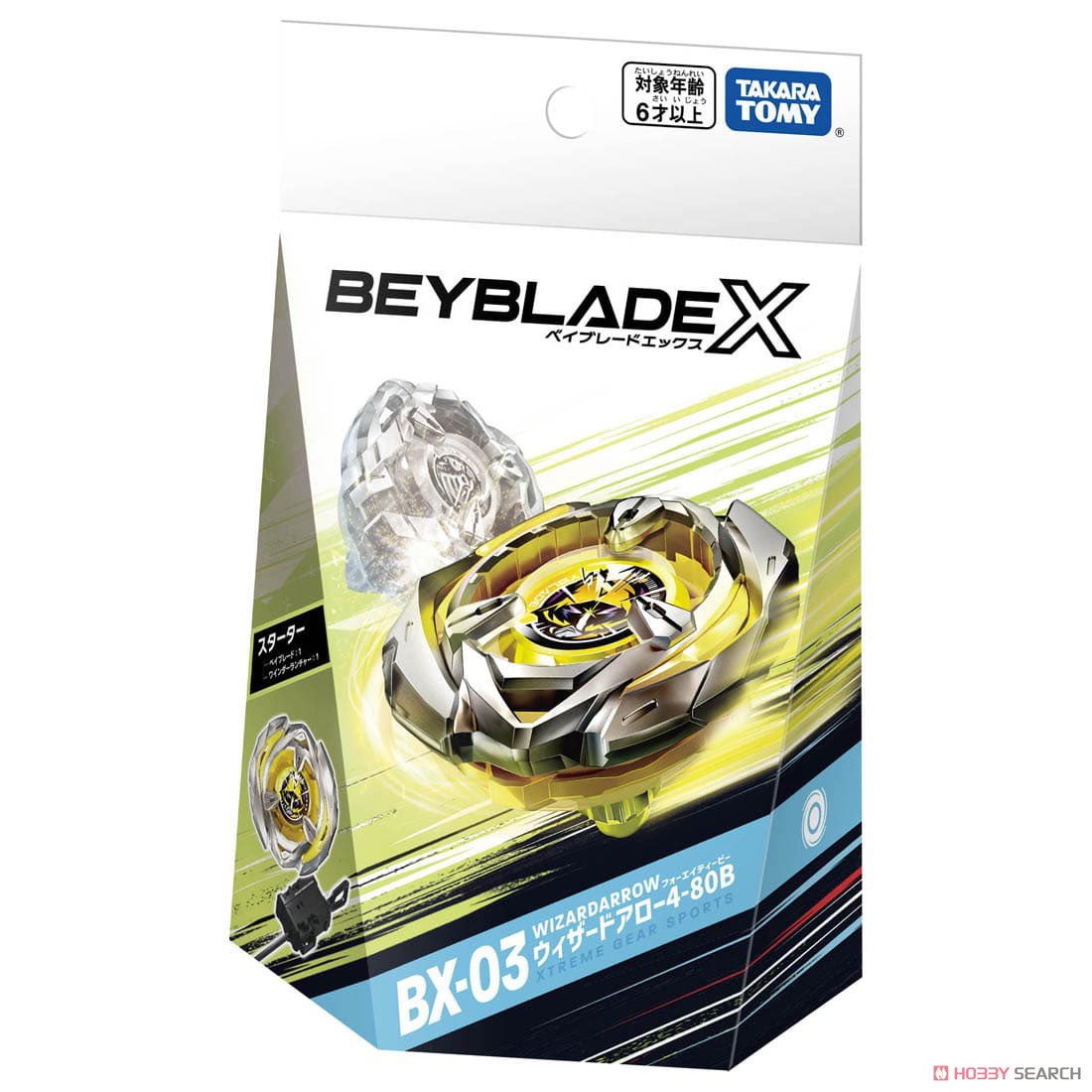 Preorderเข้า 10/2025 รบกวนสั่งแยกกับสินค้ารายการอื่นครับ Tomy (TakaraTomy) 4904810910473 Starter BX-03 Wizard Arrow 4-80B