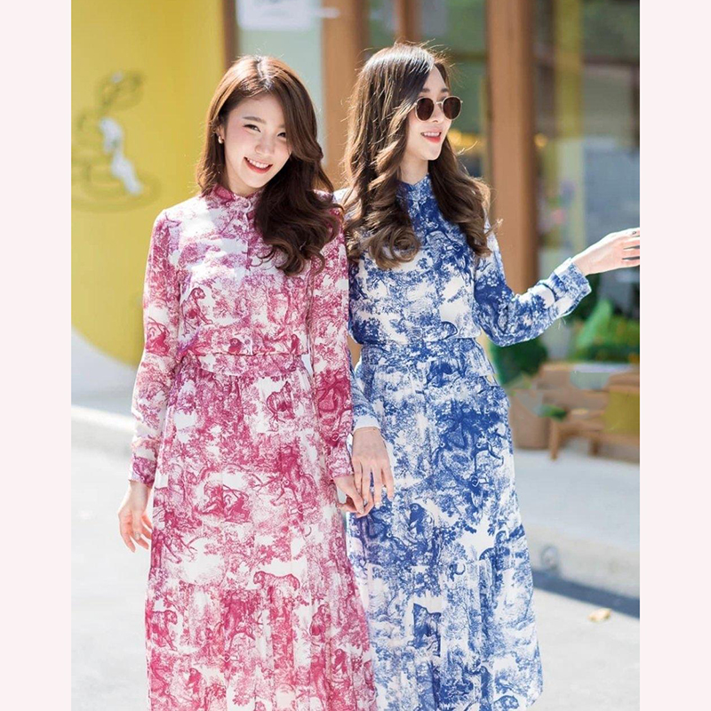 kudapy ชุดเซตดิออสีแดง/สีกรม ผ้าเนื้อดี ตัวเสื้อแต่งคอกลม มาพร้อมกระดุมด้านหน้าเปิดได้ทุกเม็ดนะค้า