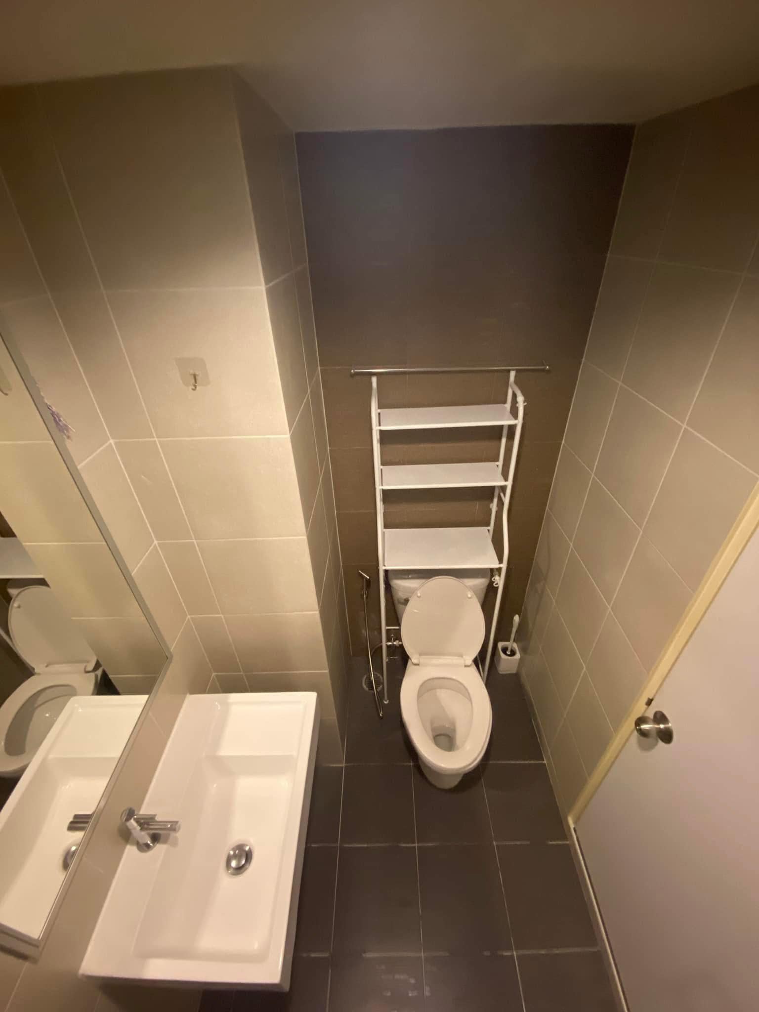 ให้เช่าห้องแบบ 1ห้องนอน 1ห้องน้ำ โซนพื้นที่ MRT หลักสอง คอนโด Lumpini Park Phetkasem 98 (ลุมพินี พาร์ค เพชรเกษม 98) ขนาดห้อง 26 ตรม. ชั้น 11 ตึก C