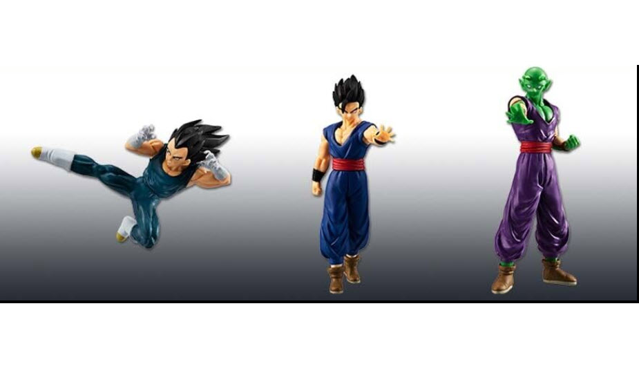4549660758457 (set 3) dragon ball super great posing figures 02 ได้ครบ 3 แบบ