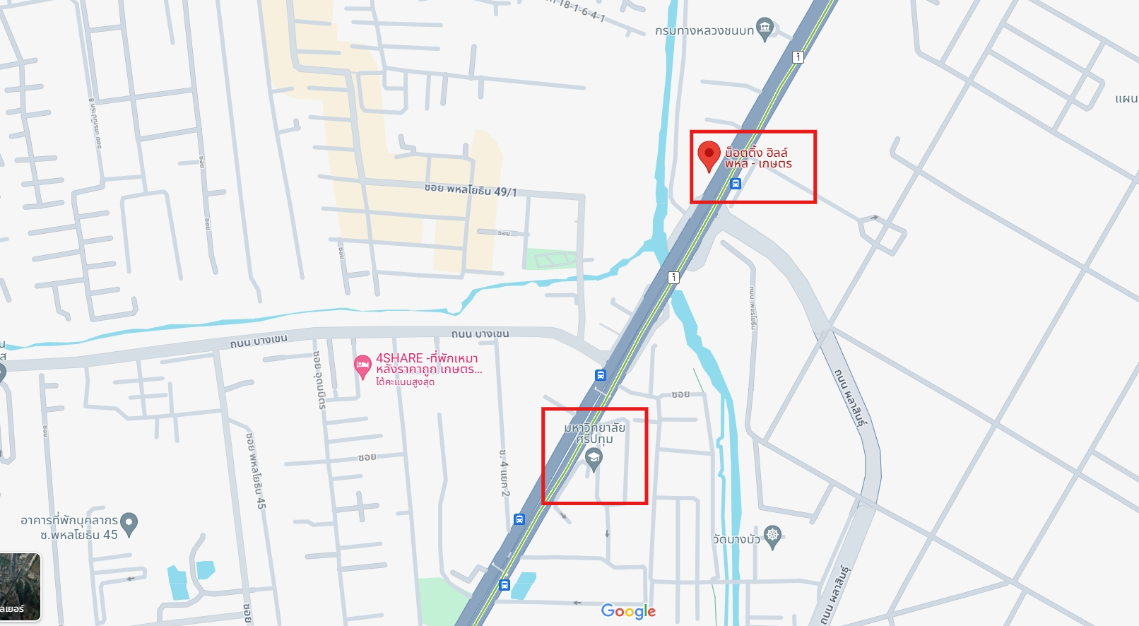 ปล่อยเช่าคอนโด น็อตติ้งฮิลล์ พหลฯ-เกษตร (Notting Hill Phahol-Kaset) - 2ห้องนอน 1ห้องน้ำ 1ห้องนั่งเล่น - ใกล้ BTS บางบัว /ศรีปทุม เกษตร - ขนาดห้อง 31 ตรม. ชั้น 4