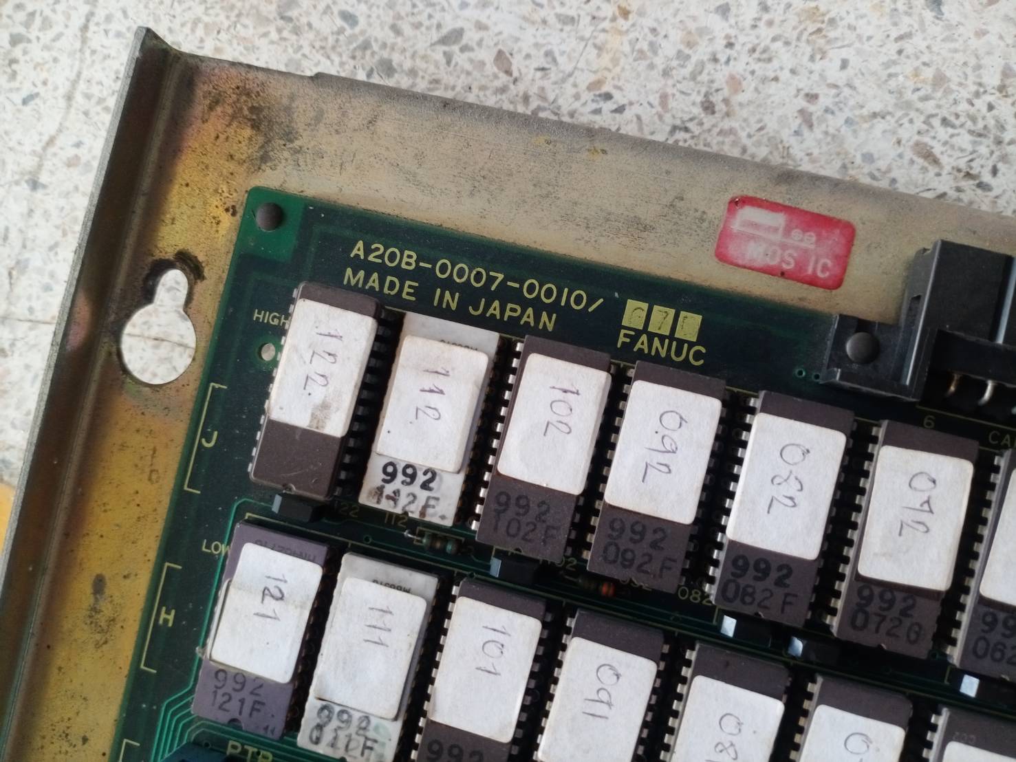 FANUC A20B-0007-0010 MAIN BOARD