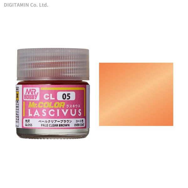 mr.hobby CL-05 lascivus clear pale brown (over coat) 10 ml.