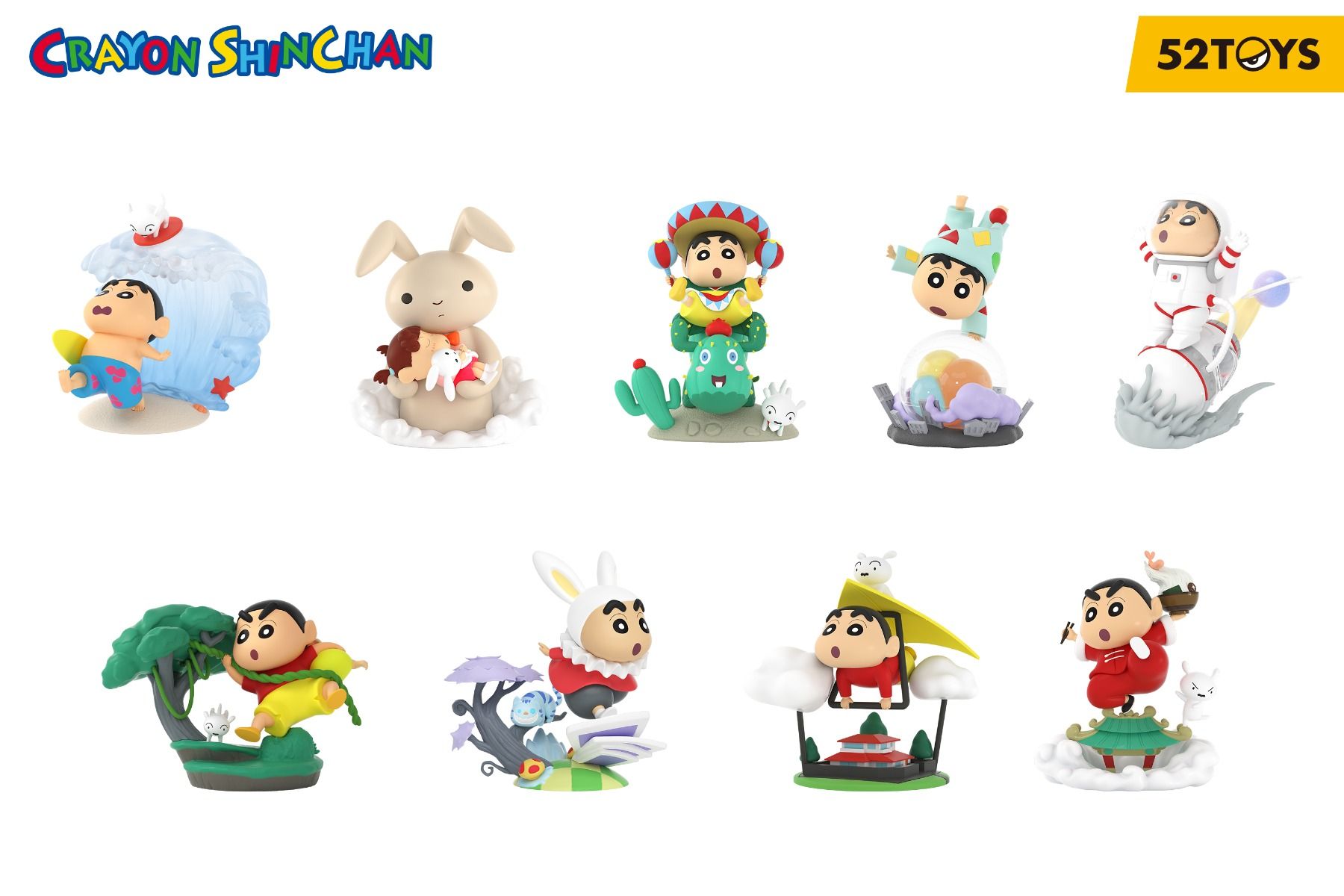 6958985023627 กล่องสุ่ม crayon shinchan classic scenes (8+1secret)