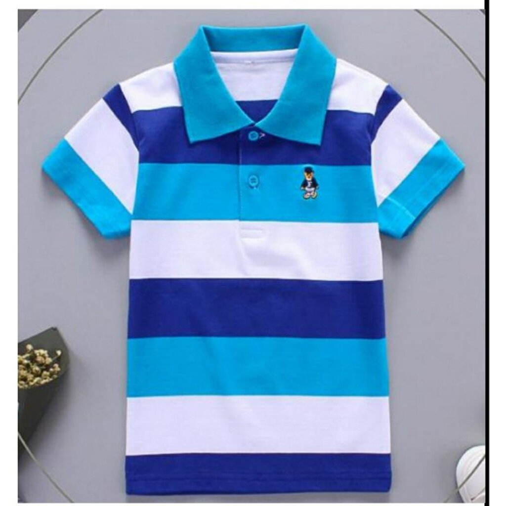 เสื้อคอปกเด็กโต ผ้านุ่ม งานดี ส่งจากไทย