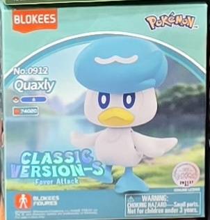 BLOKEES 810181532722 FIGURES POKEMON 74020 CLASSIC EDITION S QUAXLY