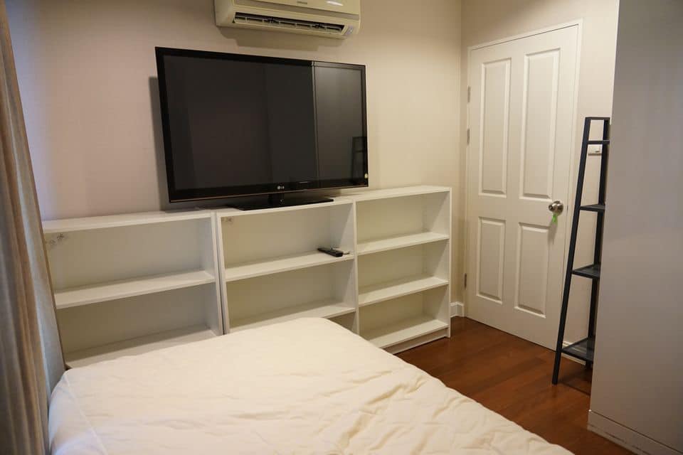 ปล่อยเช่าคอนโด เบล แกรนด์ พระราม 9 (Belle Grand Rama 9) - 2ห้องนอน 1ห้องน้ำ 1ห้องนั่งเล่น - ใกล้ MRT พระราม9/เซ็นทรัลพระราม9 - ขนาดห้อง 59 ตรม. ชั้น 29 ตึก D2