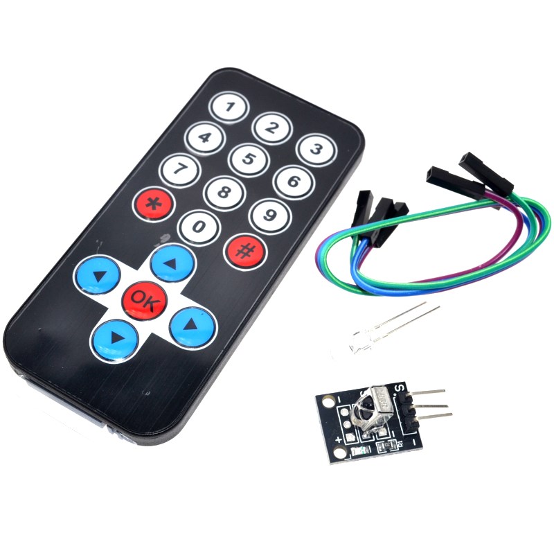 IR Remote Infrared Remote Control Kit โมดูลรีโมท