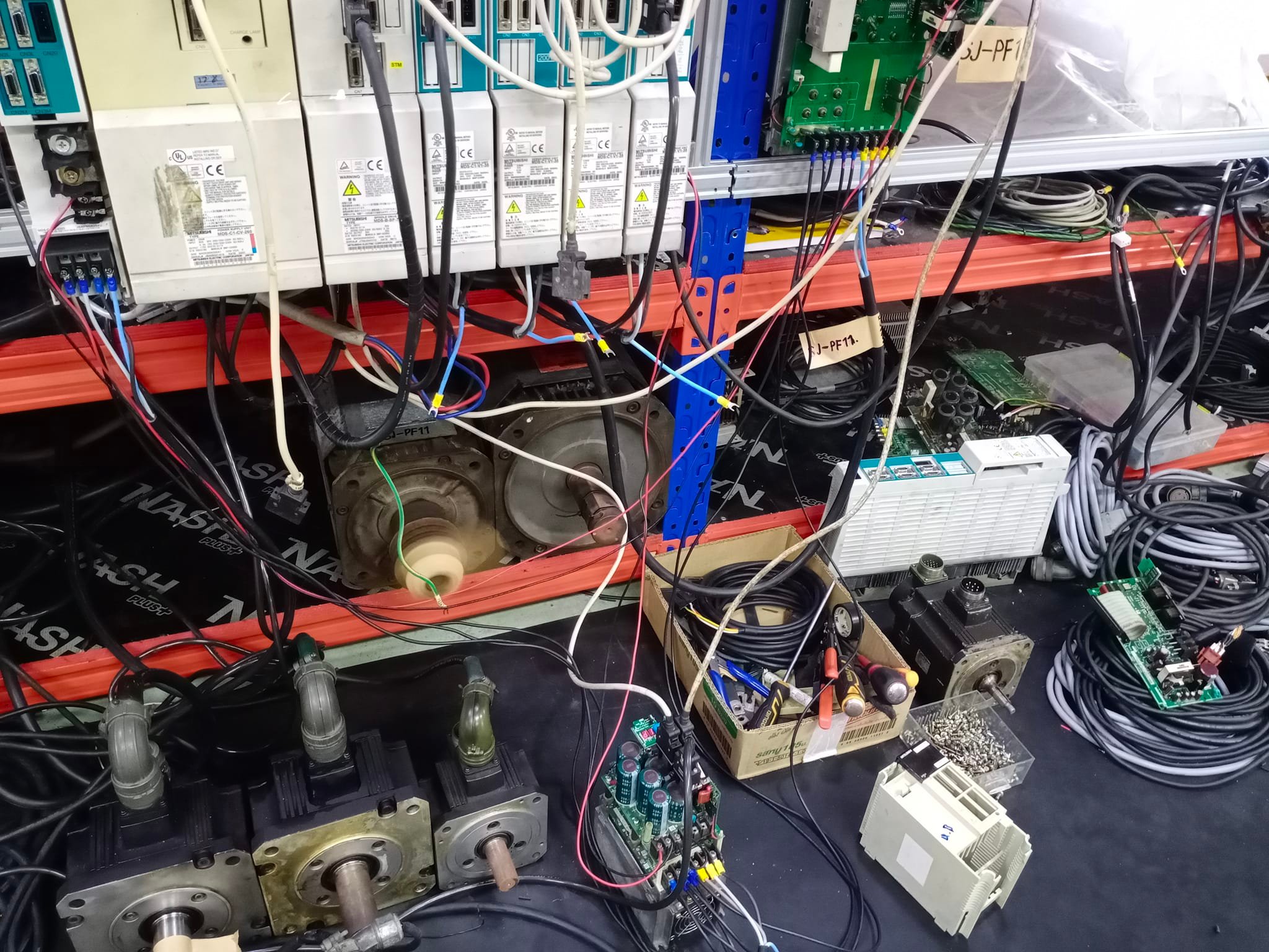 ซ่อม MITSUBISHI MDS-B-SPJ2-110 อาการเสีย ALARM 17