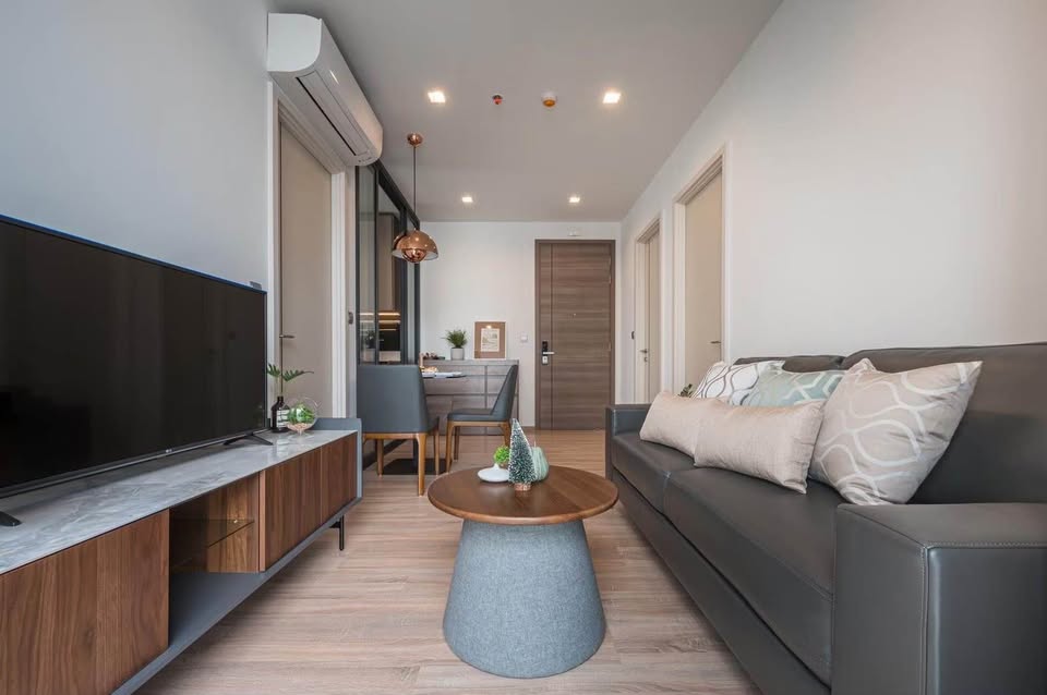 ชื่อโครงการ THE LINE Phahon - Pradipat (เดอะ ไลน์ พหล - ประดิพัทธ์) ให้เช่า 2นอน 1น้ำ ขนาด 52 ตรม ชั้น 19 ราคา 35,000