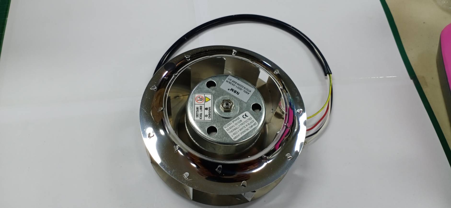 A90L-0001-0538/R / RT5318-0220W-B30F-S11 SPINDLE FAN MOTOR