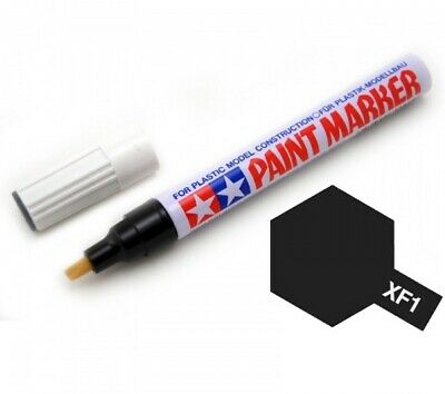 tamiya 89301 paint marker enamel XF-1 flat black (สีดำสูตรอินาเมล ไม่เงา)