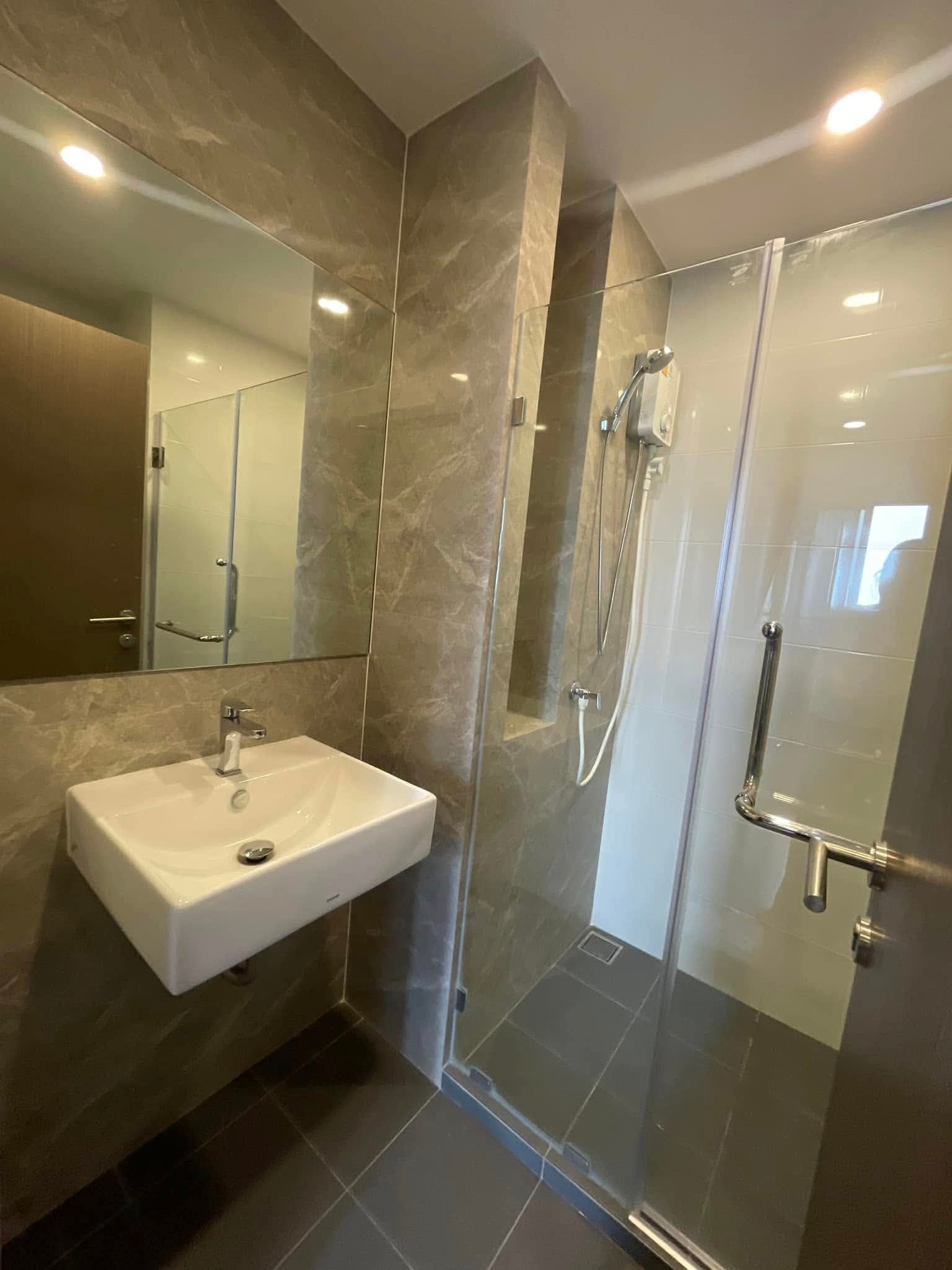 ให้เช่าคอนโด The Origin Ladprao-Bangkapi (ดิ ออริจิ้น ลาดพร้าว-บางกะปิ) โซนพื้นที่ BTSบางกะปิ ห้องแบบ Studio / 1ห้องน้ำ / โซนครัวปิด ขนาดห้อง 23 ตรม. ชั้น 12