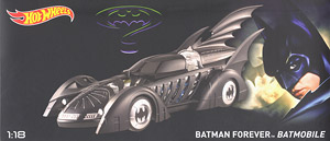 (มี1 รอเมลฉบับที่ 2 ยืนยันก่อนโอน ) 746775375539 1/18 batmobile: batman forever (1995)-hot wheels