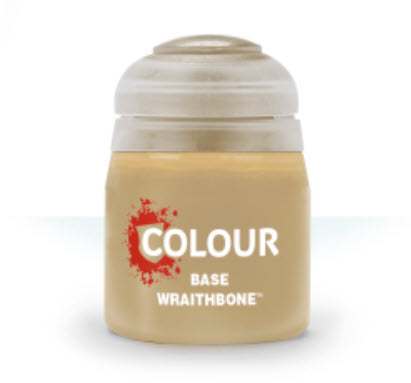 citadel 5011921188260 สีcitadel base: wraithbone 12ml. ขาว