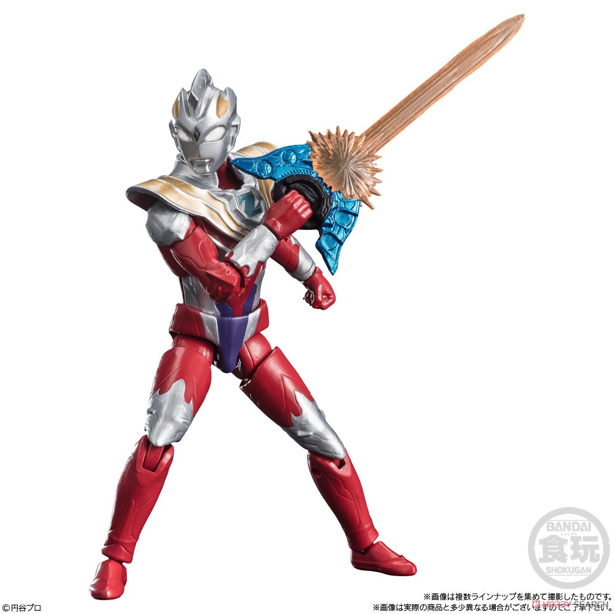 Bandai candy toy 4570117914416 CHODO ALPHA ULTRAMAN 7 SET ได้ครบ 6 แบบ