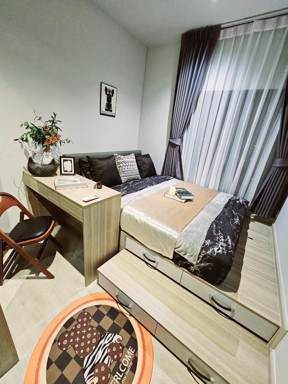 ให้เช่าคอนโด (อัลติจูด ยูนิคอร์น สาทร-ท่าพระ) High Rise โซนพื้นที่ BTS ตลาดพลู ห้องแบบ 1ห้องนอน 1ห้องน้ำ ขนาดห้อง 25 ตรม. ชั้น 18