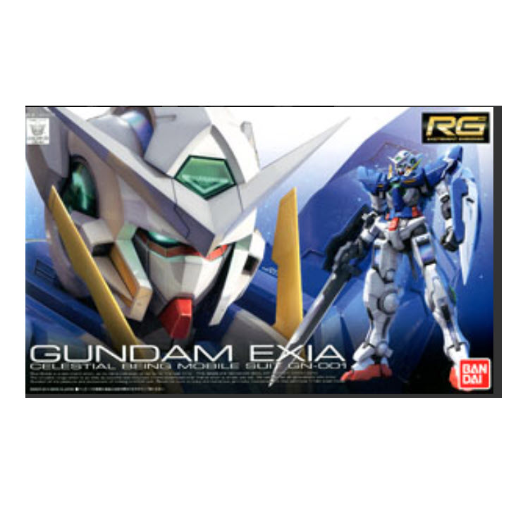 Bandai rg15 1/144 GN-001 Gundam Exia 4573102616005