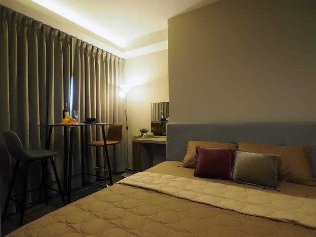 Ideo Sukhumvit 93 (ไอดีโอ สุขุมวิท 93) ให้เช่าตึกAชั้น17เฟอร์ครบ