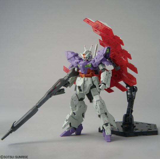 Bandai 4573102653871 hguc Moon Gundam Long Rifle Equipped (the gundam base)