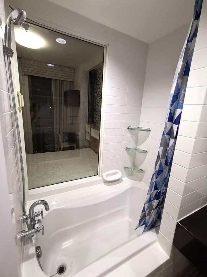 ปล่อยเช่าคอนโด IDEO Mix Sukhumvit 103 (ไอดีโอ มิกซ์ สุขุมวิท 103) - มีเครื่องซักผ้าพร้อมเฟอร์เครื่องใช้ไฟฟ้าครบครั้น - การเดินทาง: ติด BTS อุดมสุข