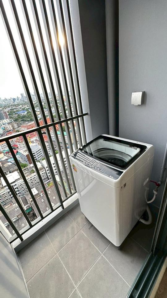 ให้เช่าคอนโด Modiz Rhyme Ramkhamhaeng (โมดิซ ไรห์ม รามคำแหง) โซนพื้นที่ รามคำแหง ห้องแบบ Studio / 1ห้องน้ำ ขนาดห้อง 24 ตรม. ชั้น 21