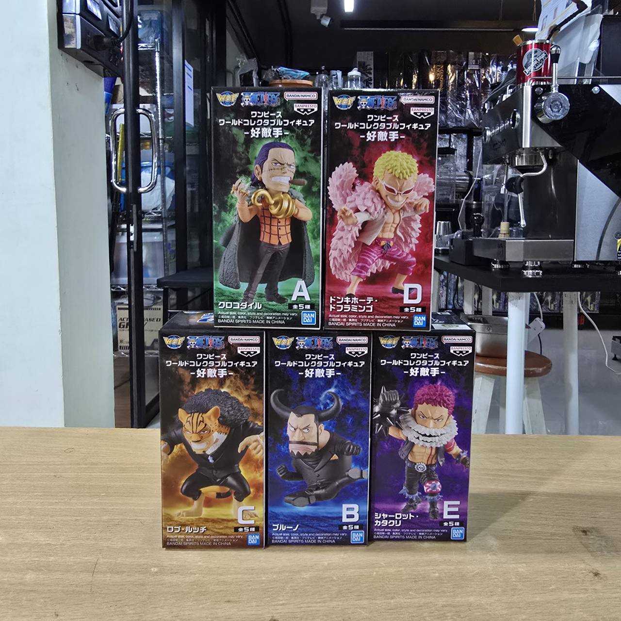Banpresto ได้ครบ 5 แบบ 4983164899696 WCF one piece - RIVAL