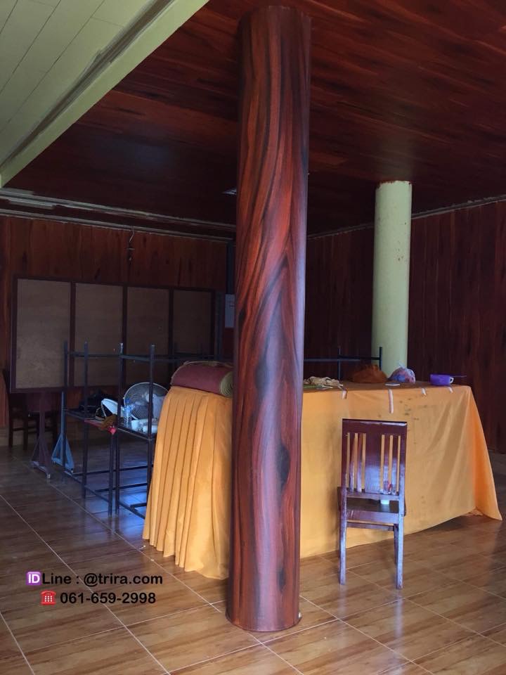 รับเหมาทาสีลายไม้ สอบถาม 061-659-2998