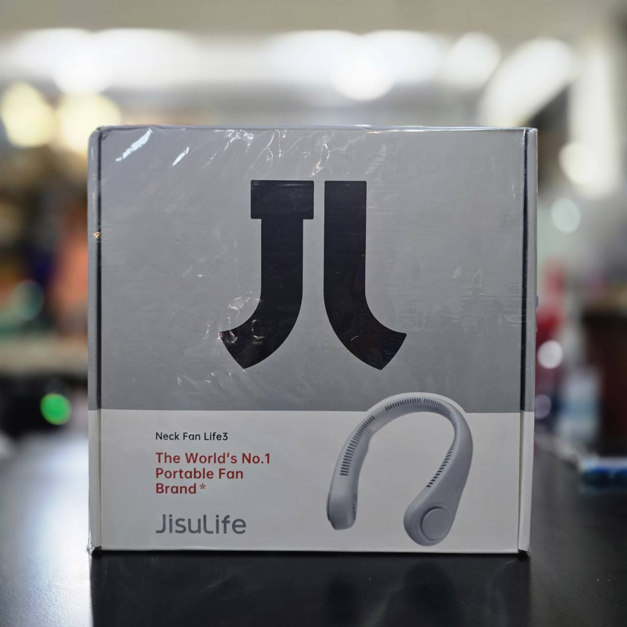 jisulife 12446107316_27979671894 neck Fan life3 gray 4000mAh