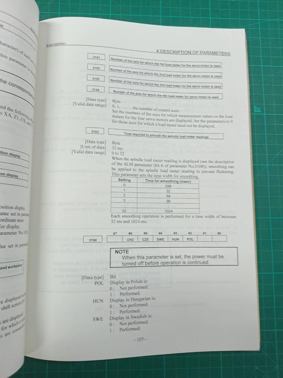 FANUC SERIES Oi-MODEL C/Oi MATE-MODEL C PARAMETER MANUAL B-64120EN/01