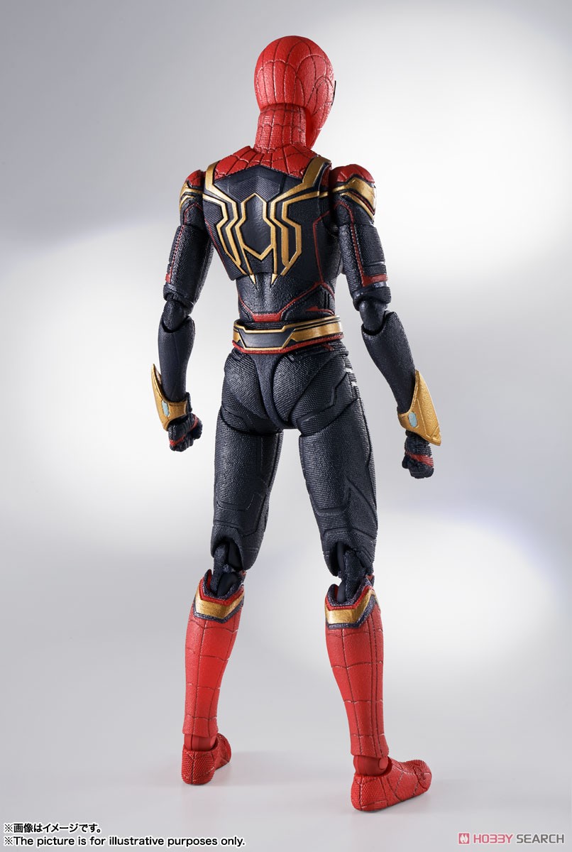(เหลือ1ชิ้น ทักแชทก่อนโอน) 4573102620910 S.H.Figuarts Spider-Man [Integrated Suit] (Spider-Man: No Way Home)