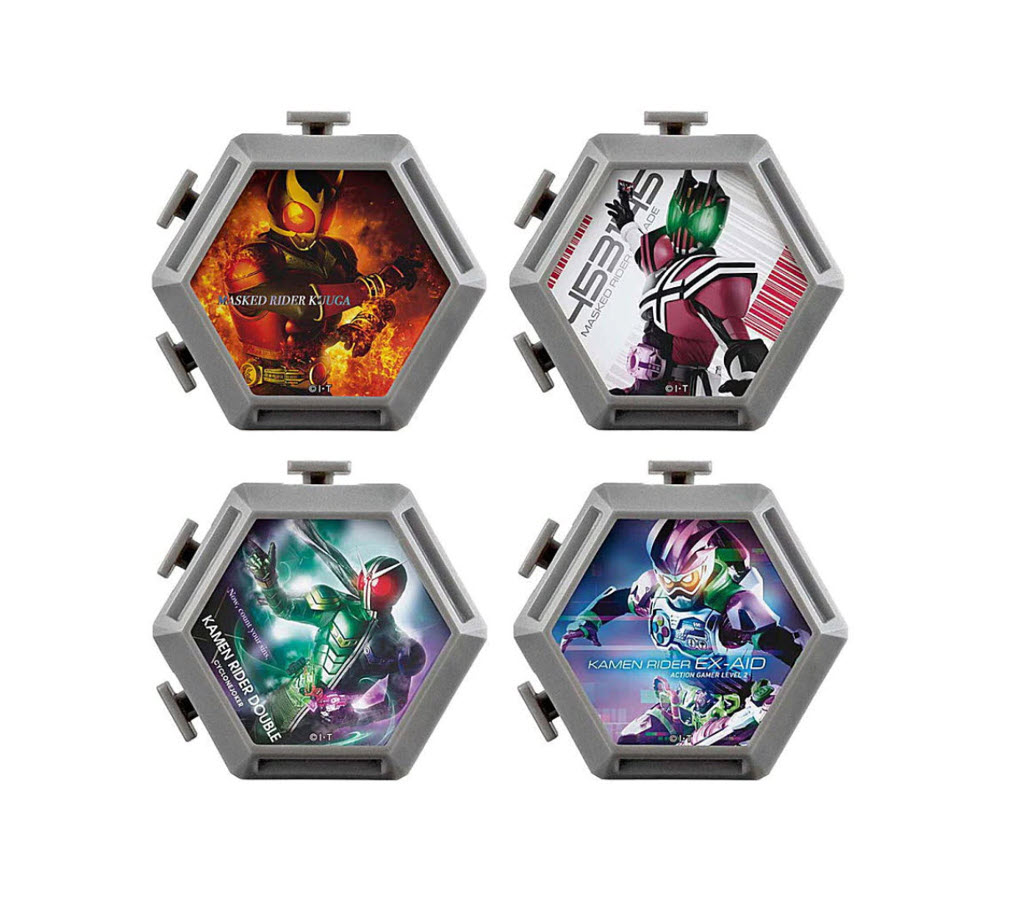 4549660757016 (set 4) kamen rider luminous box 02 ได้ครบ 4 แบบ