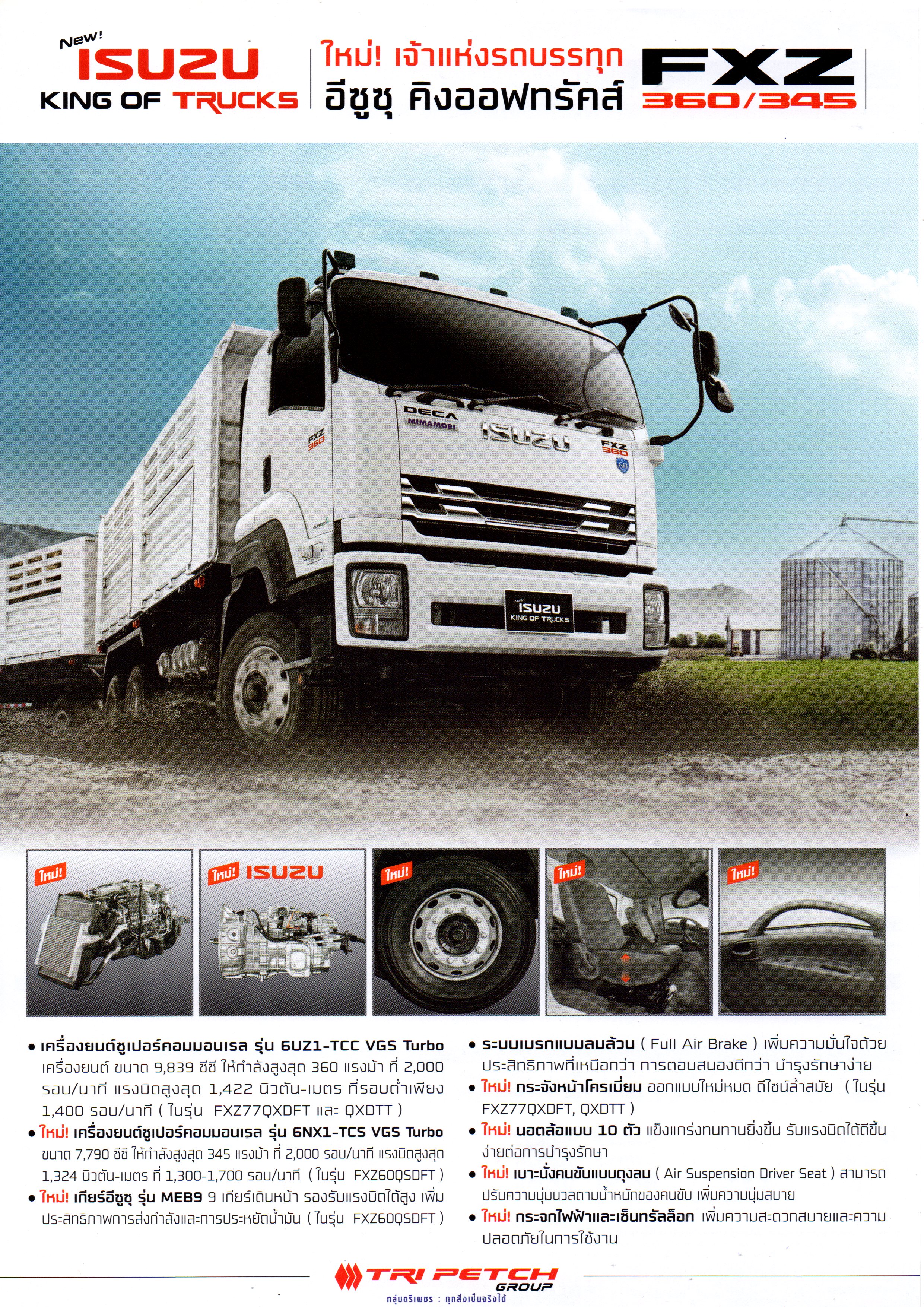 FXZ77QXDFT 360 แรงม้า (เฟืองเร็ว)