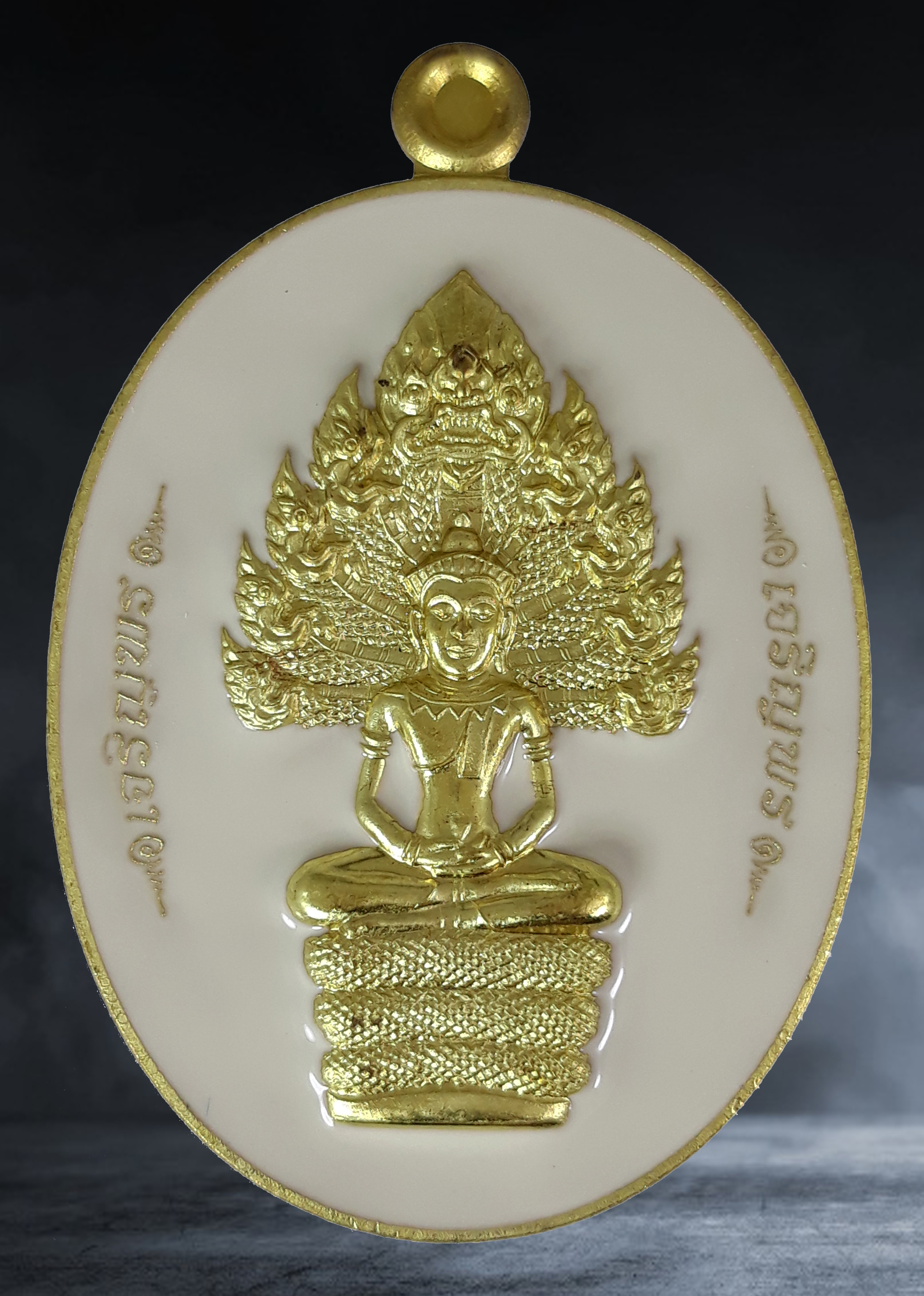 เหรียญ พระนาคปรก หลวงพ่อสิน วัดละหารใหญ่ จ.ระยอง รุ่นมงคลเศรษฐี ปี ๒๕๕๙ ออกวัดเกาะจันทร์ จ.ชลบุรี