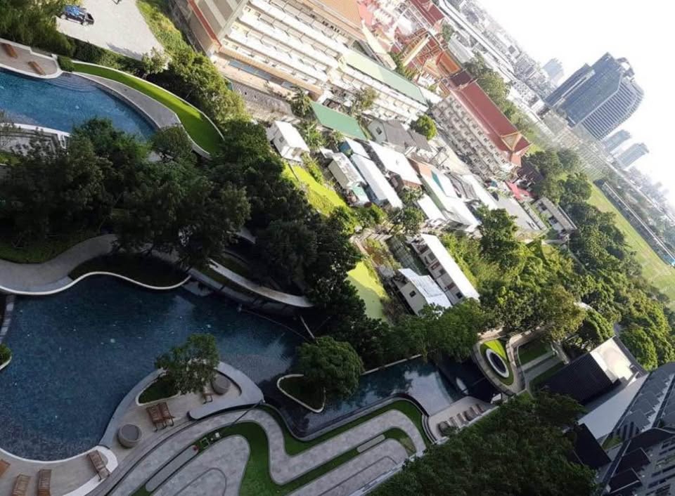 High Rise โซนพื้นที่ BTS บางนา ให้เช่าห้องแบบ 1ห้องนอน 1ห้องน้ำ คอนโด IDEO O2 (ไอดีโอ โอทู) ขนาดห้อง 33 ตรม. ชั้น 12 ตึก B