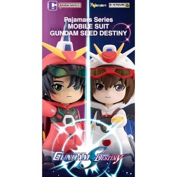 Bandai ****แบบสุ่ม-จุ่มเดี่ยว*** 6974913234956 BNFIGURE Q MOBILE SUIT GUNDAM SEED DESTINY PAJAMARS VER.** แบบสุ่ม *