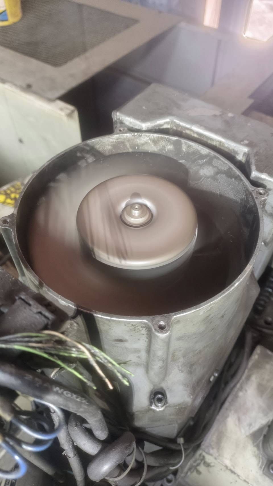 งานเปลี่ยนพัดลม Motor Spindle Mitsubishi