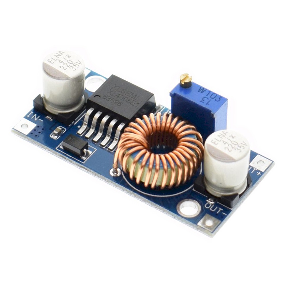 XL4005 5A DC-DC 4V-35V to 1.25V-32V adjustable step down module