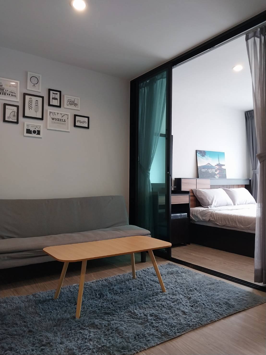 ให้เช่าคอนโด REACH Phahon Yothin 52 (รีช พหลโยธิน 52) โซน รถไฟฟ้า BTS สะพานใหม่ ห้องแบบ 1ห้องนอน / 1ห้องน้ำ / โซนครัวปิด ขนาดห้อง 30 ตรม. ชั้น 6