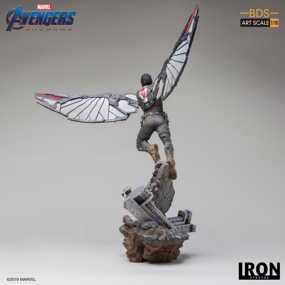 (เหลือ 1 ชิ้น รอเมล์ฉบับที่2 ยืนยัน ก่อนโอน) Falcon: Avengers Endgame BDS 1/10Scale