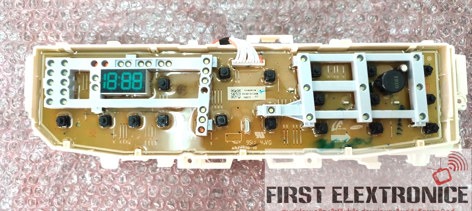 บอร์ดเครื่องซักผ้า SAMSUNG(ซัมซุง)อะไหล่แท้บริษัท รุ่นWA14J6730SS/STพาร์ทหลักDC92-01757B (DC92-01759A:DC92-01749E)