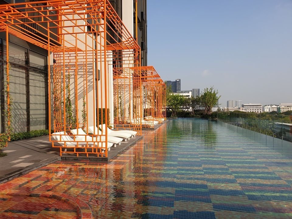 ขายคอนโด THE LINE Sukhumvit 101 (เดอะ ไลน์ สุขุมวิท 101) - 1ห้องนอน 1ห้องน้ำ 1ห้องนั่งเล่น - ใกล้ BTS ปุณณวิถี - ขนาดห้อง 27 ตรม. ชั้น 22 วิวบางกระเจ้า