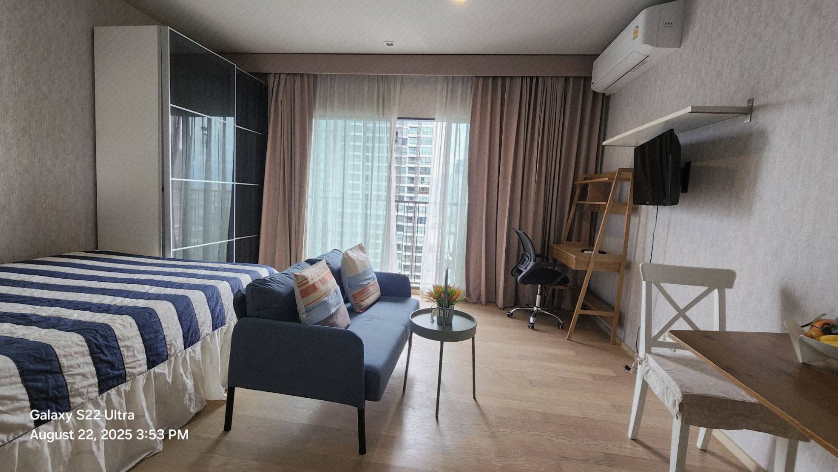 ให้เช่าคอนโด Noble Refine (โนเบิล รีไฟน์) โซนพื้นที่ BTS พร้อมพงษ์ สุขุมวิท 26 ห้องแบบ Studio/ 1ห้องน้ำ / โซนครัวปิด ขนาดห้อง 35 ตรม. ชั้น 19